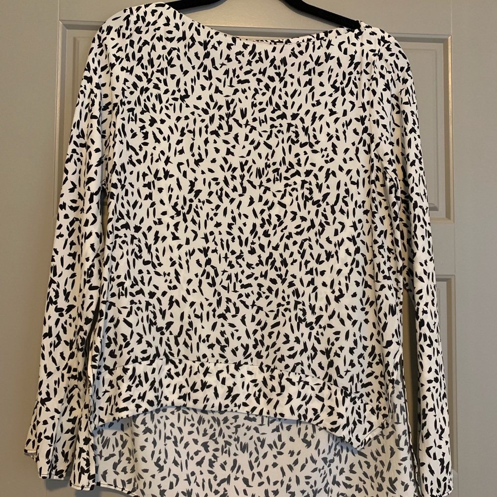 Zara printed top